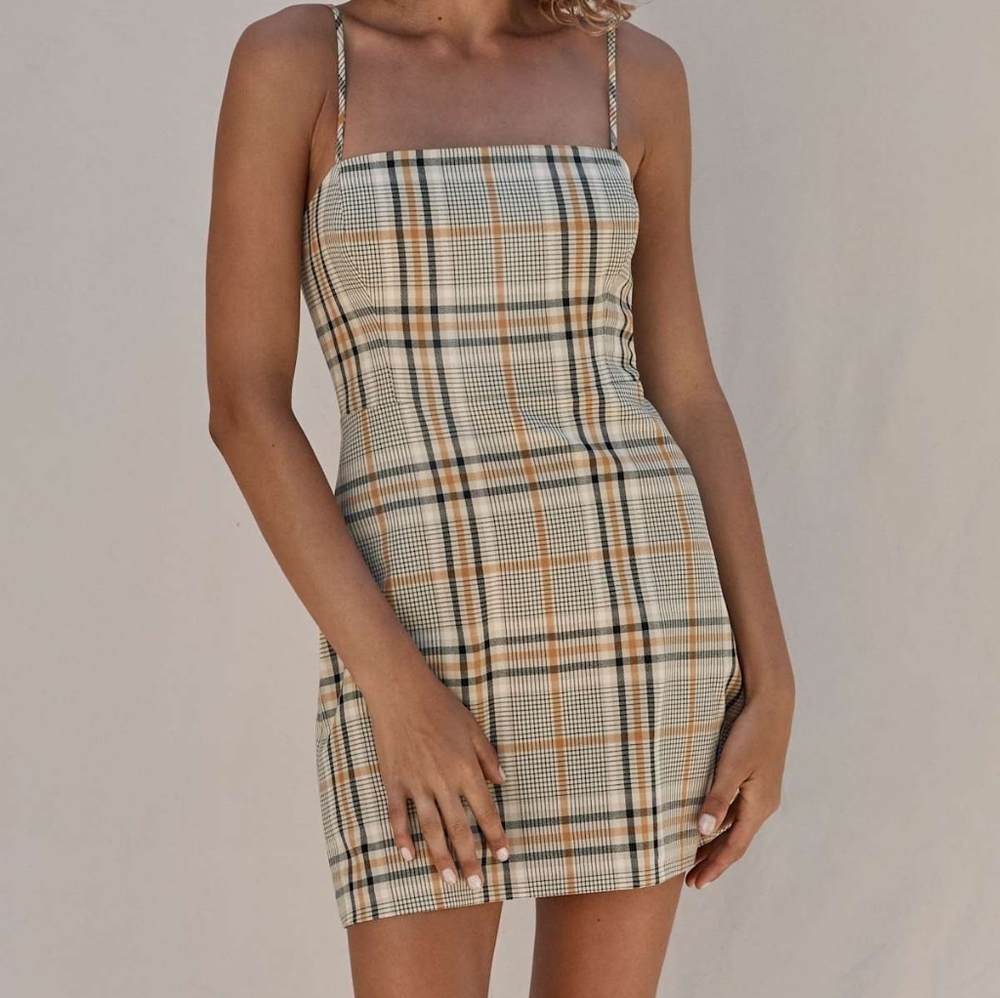 Wilfred Plaid Dress